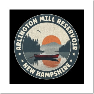 Arlington Mill Reservoir New Hampshire Posters and Art